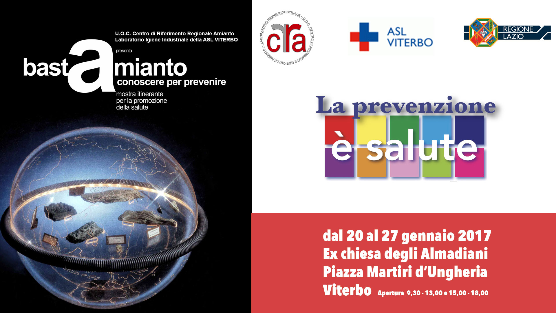 MOSTRA BASTAMIANTO